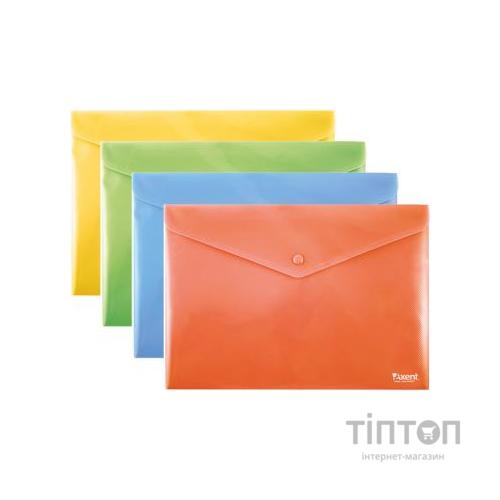 Папка - конверт Axent B5+, assorted colors, 12шт (1413-20-А)