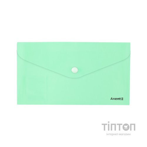 Папка - конверт Axent DL 180мкм Pastelini Неом'ята (1414-09-A)