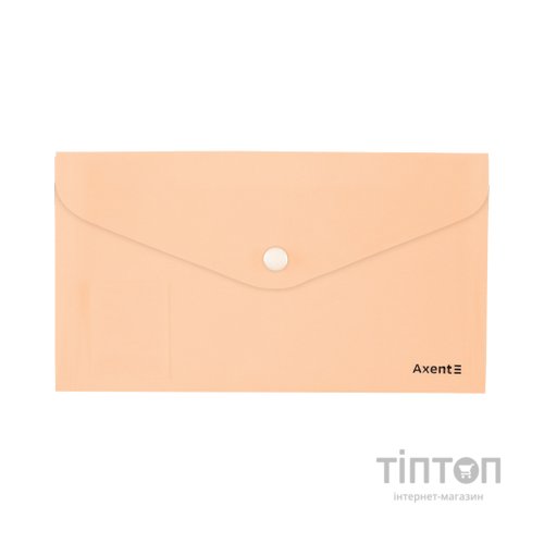Папка - конверт Axent DL 180мкм Pastelini Персикова (1414-42-A)