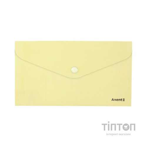 Папка - конверт Axent DL 180мкм Pastelini Жовта (1414-08-A)