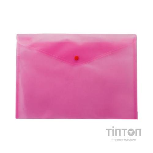Папка - конверт Buromax А5, with a button, pink (BM.3936-10)