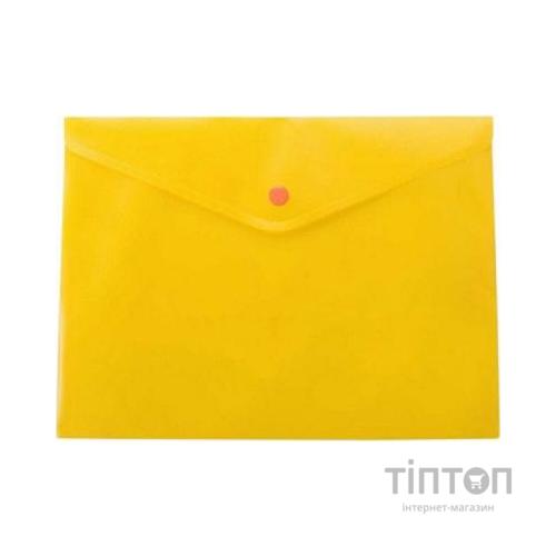 Папка - конверт Buromax А5, with a button, yellow (BM.3936-11)