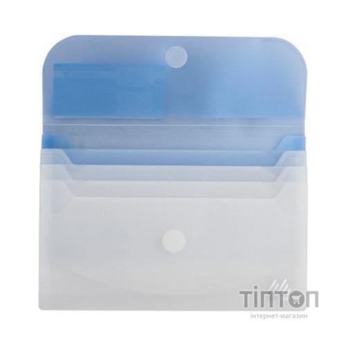 Папка - конверт Buromax DL, with velcro, TRAVEL, 4 compartments (BM.3708-99)