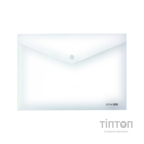 Папка - конверт Economix А4 180 мкм фактура "глянець", прозора (E31301-00)