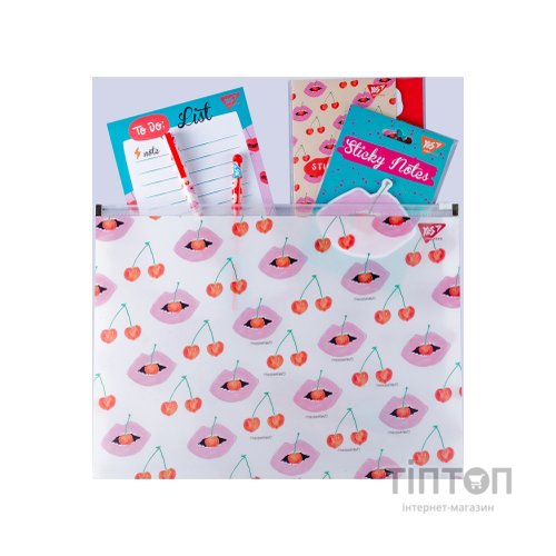 Папка - конверт Yes на блискавцi А4 Fancy (491759)