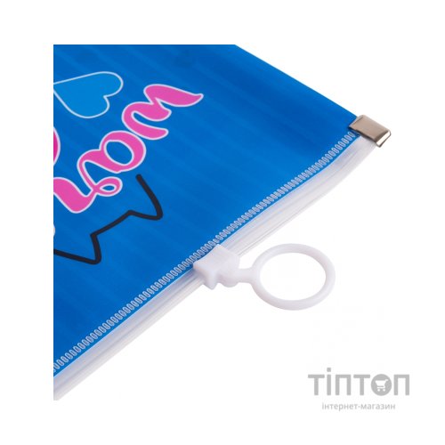 Папка - конверт Yes на блискавцi A4 Meow з бабл (491750)