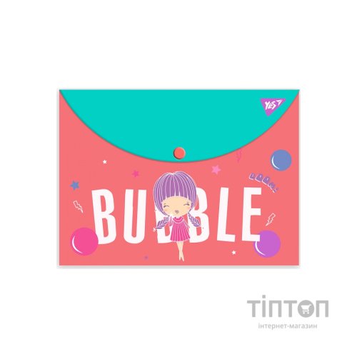 Папка - конверт Yes на кнопці А4 Cosmos (492010)