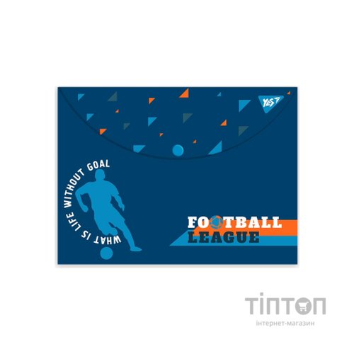 Папка - конверт Yes на кнопці А4 Football (492027)