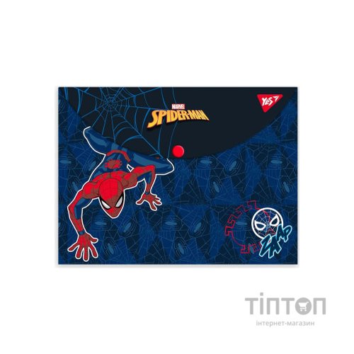 Папка - конверт Yes на кнопці А4 Marvel.Spiderman (492024)