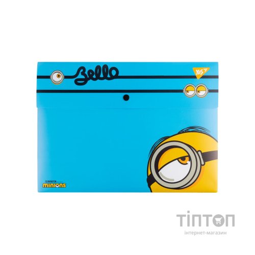 Папка - конверт Yes на кнопці А4 Minions (491949)