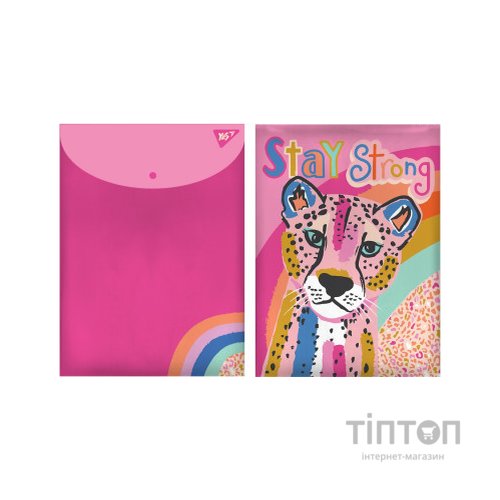 Папка - конверт Yes на кнопці А4 Pink Panther (491881)