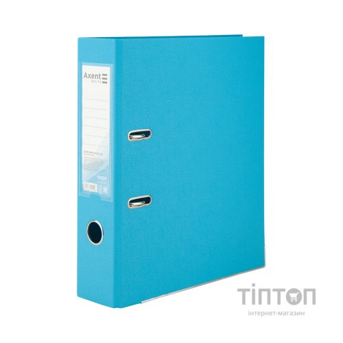 Папка - реєстратор Axent А 4 PP 7,5 cм, зібрана, світло-блакитна (D1712-29C)