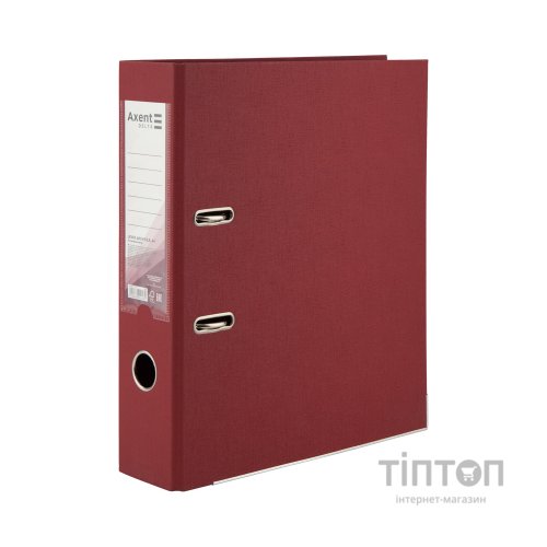 Папка - реєстратор Axent А 4 PP 7,5 cм, зібрана, вишнева (D1712-37C)