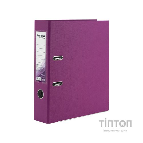 Папка - реєстратор Axent А4+ одностороння 7.5 cм Бузкова (D1714-26C)