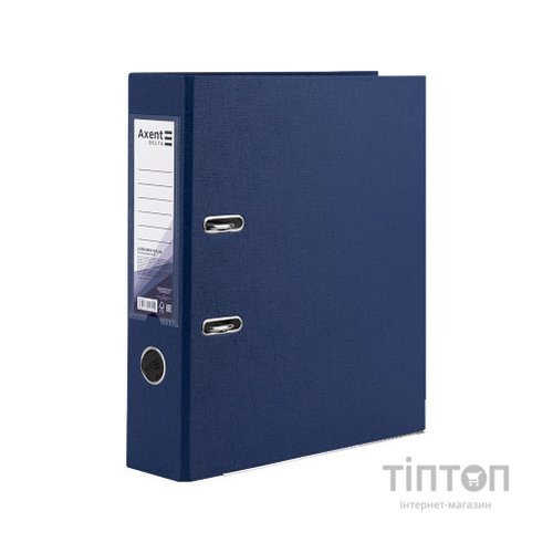 Папка - реєстратор Axent А4+ одностороння 7.5 cм Темно-синя (D1714-12C)
