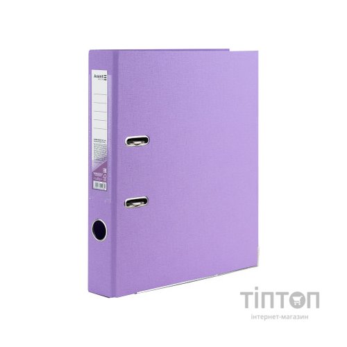 Папка - реєстратор Axent Pastelini А4+ двостороння 5 cм Бузкова (D1711-36C)