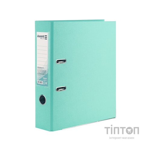 Папка - реєстратор Axent Pastelini А4+ одностороння 7.5 cм М'ятна (D1714-18C)