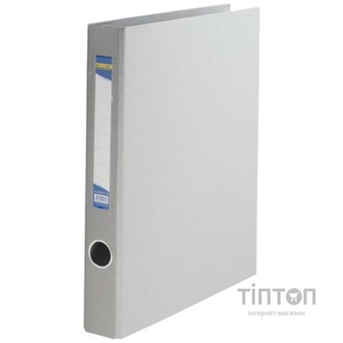 Папка - реєстратор Buromax А4, 2 rings/30mm, ширина 40mm double sided, PP, gray (BM.3101-09)