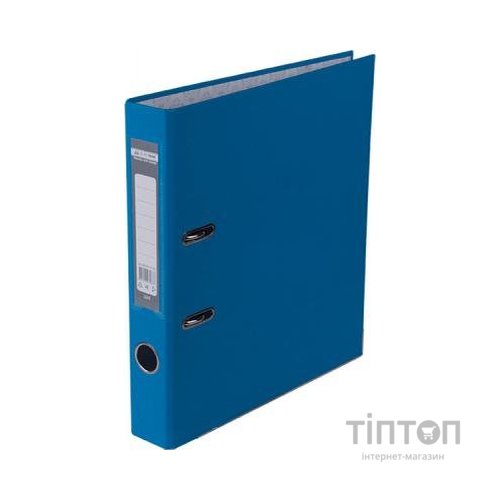 Папка - реєстратор Buromax А4, 50мм, JOBMAX PP, light blue, built-up (BM.3012-30c)