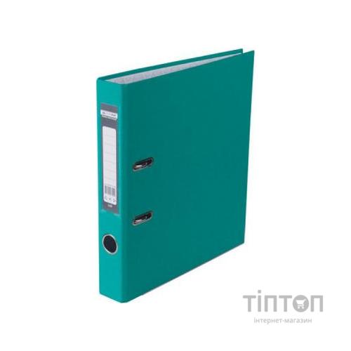 Папка - реєстратор Buromax А4, 50мм, JOBMAX PP, turquoise, built-up (BM.3012-06c)