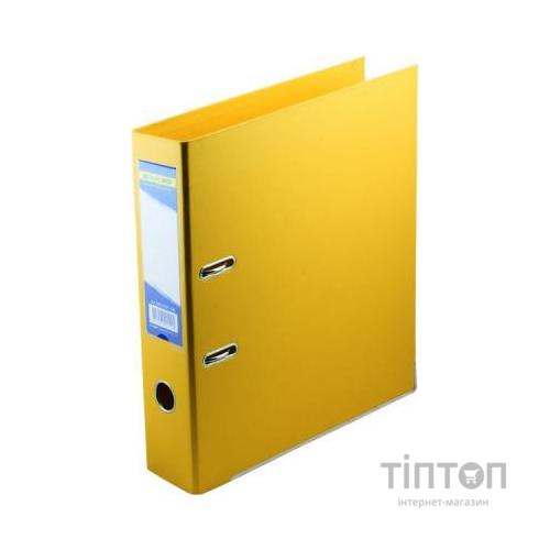 Папка - реєстратор Buromax А4 double sided, 70мм, PP, yellow, built-up (BM.3001-08c)