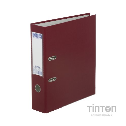 Папка - реєстратор Buromax Etalon A4 75 мм Бордова (BM.3015-13c)