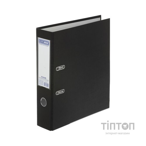 Папка - реєстратор Buromax Etalon A4 75 мм Чорна (BM.3015-01c)