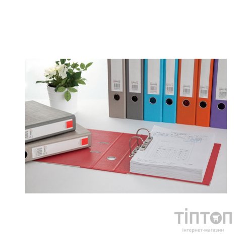 Папка - реєстратор Comix А4, 50 мм, PP, двостороння, червоний (FOLD-COM-A305-R)