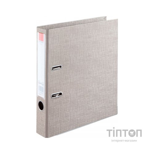 Папка - реєстратор Comix А4, 50 мм, PP, двостороння, сірий (FOLD-COM-A305-GR)