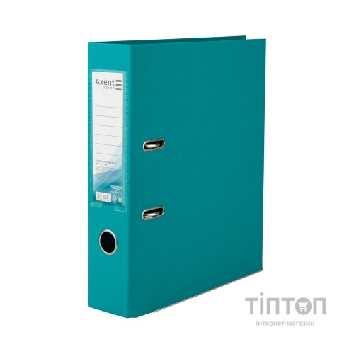 Папка - реєстратор Delta by Axent A4 75 мм РР Бірюзова (D1712-16C)