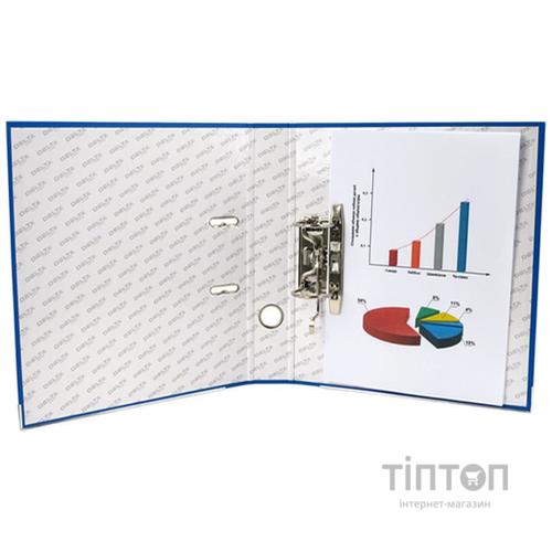 Папка - реєстратор Delta by Axent PP 5 cм, disassembled, red (D1713-06P)