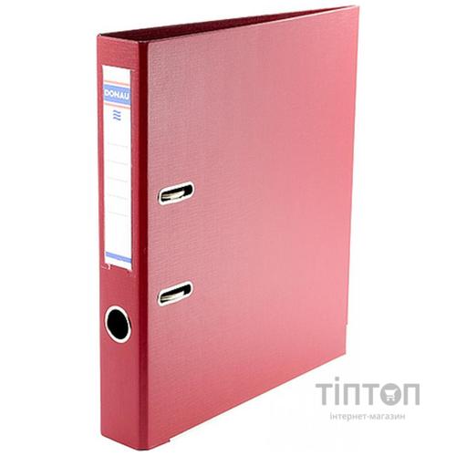 Папка - реєстратор Donau А4, 2 rings, ширина50, PREMIUM burgundy (3955001PL-05)