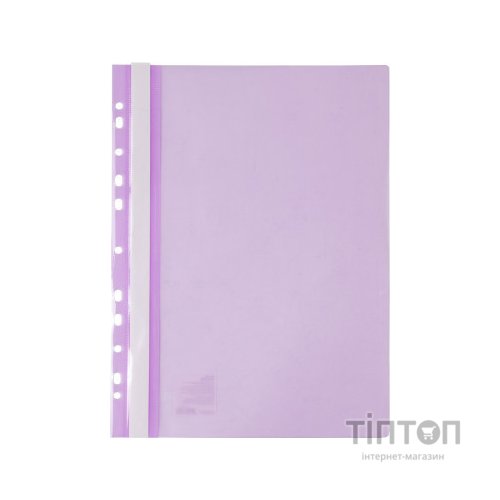 Папка-швидкозшивач Axent А4 з перфорацією 120/150 мкм Бузкова (1318-36-A)