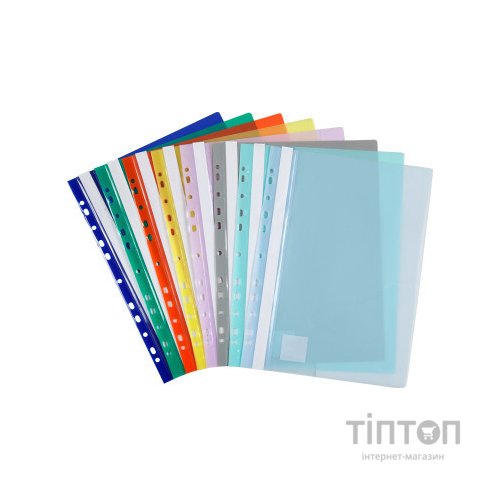 Папка-швидкозшивач Axent А4 з перфорацією 120/150 мкм Бузкова (1318-36-A)