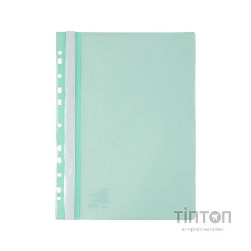 Папка-швидкозшивач Axent А4 з перфорацією 120/150 мкм М'ятна (1318-18-A)