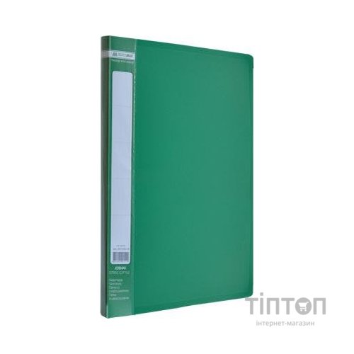 Папка-швидкозшивач Buromax А4 JOBMAX, green (BM.3406-04)