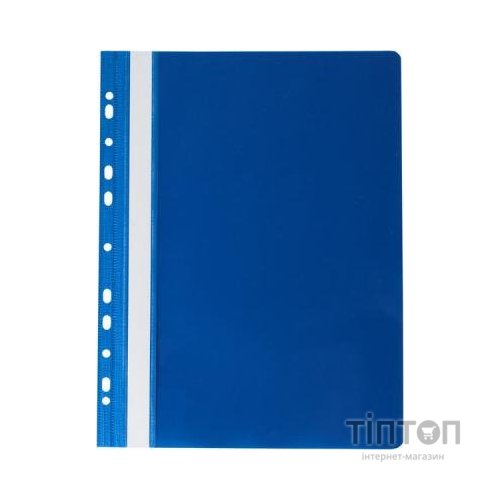 Папка-швидкозшивач Buromax A4, perforated, PVC, dark blue/ PROFESSIONAL (BM.3331-03)