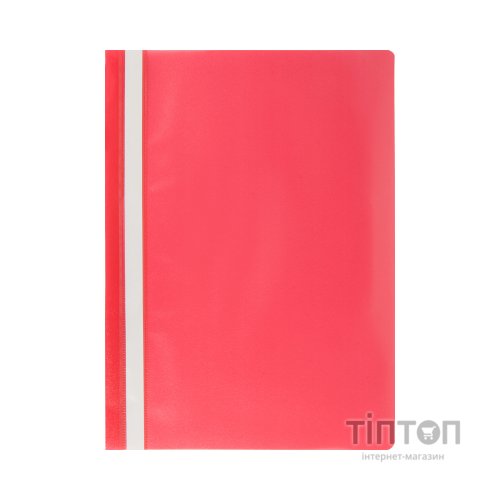 Папка-швидкозшивач Buromax з прозорим верхом A4 Червоний (BM.3313-05)