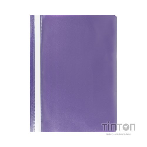 Папка-швидкозшивач Buromax з прозорим верхом A4 Фіолетовий (BM.3313-07)