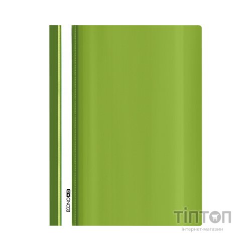 Папка-швидкозшивач Economix А4 без перфорації, фактура "глянець", салатова (E31511-13)