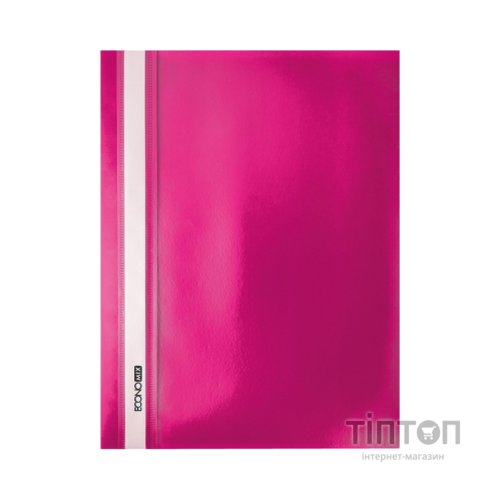 Папка-швидкозшивач Economix А4 без перфорації, фактура "помаранч", рожева (E31509-09)