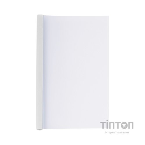 Папка-швидкозшивач Economix А4 з планкою-затиском 10 мм (2-65 аркушів), біла (E31205-14)