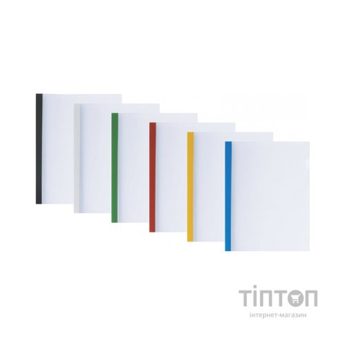 Папка-швидкозшивач Economix А4 з планкою-затиском 15 мм (2-95 аркушів), асорті (E31211)