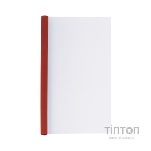 Папка-швидкозшивач Economix А4 з планкою-затиском 15 мм (2-95 аркушів), червона (E31211-03)