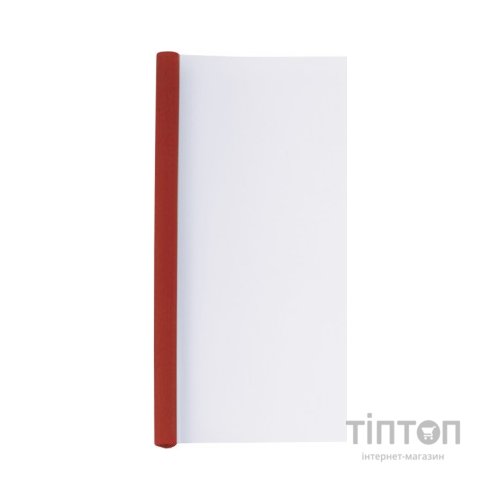 Папка-швидкозшивач Economix А4 з планкою-затиском 6 мм (2-35 аркушів), червона (E31204-03)