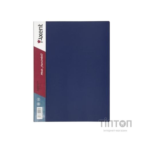 Папка з файлами Axent 30 sheet protectors, blue (1030-02-А)