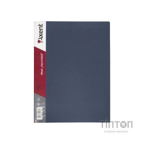 Папка з файлами Axent 30 sheet protectors, gray (1030-03-А)