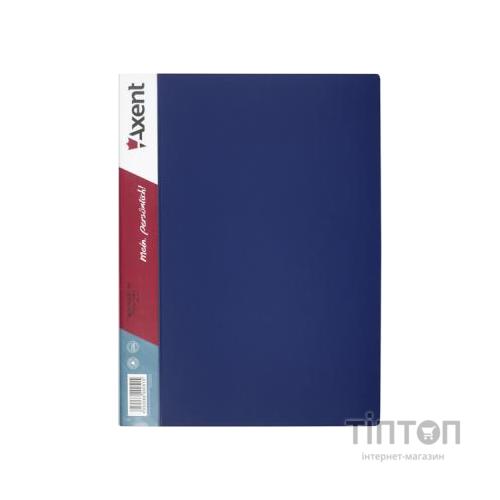 Папка з файлами Axent 60 sheet protectors, blue (1060-02-А)