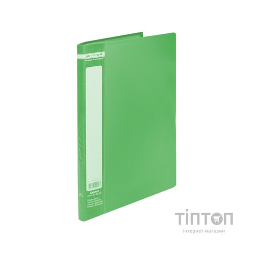 Папка з файлами Buromax Jobmax 20 sheets A4, green (BM.3605-04)