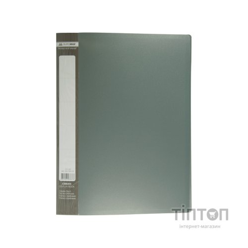 Папка з файлами Buromax Jobmax 30 sheets A4, gray (BM.3611-09)